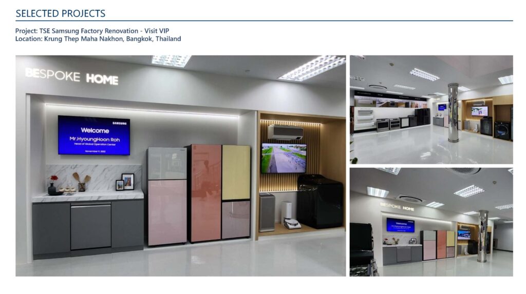 ONERX (Thailand) - Project - TSE Samsung Factory Renovation - Visit VIP